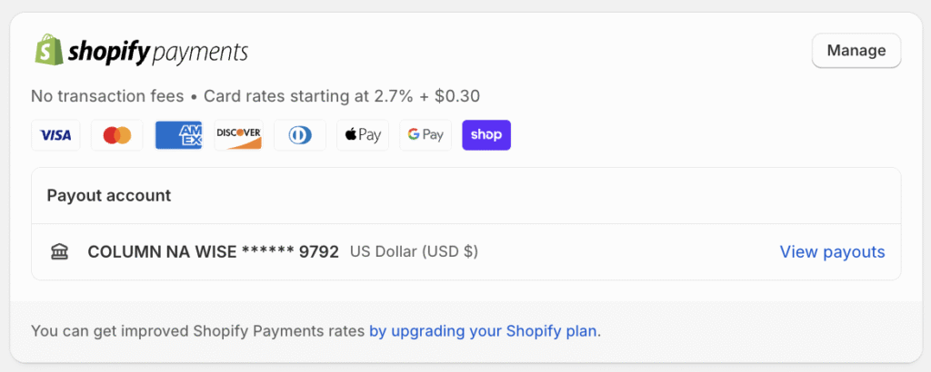 shopify ödeme sistemi