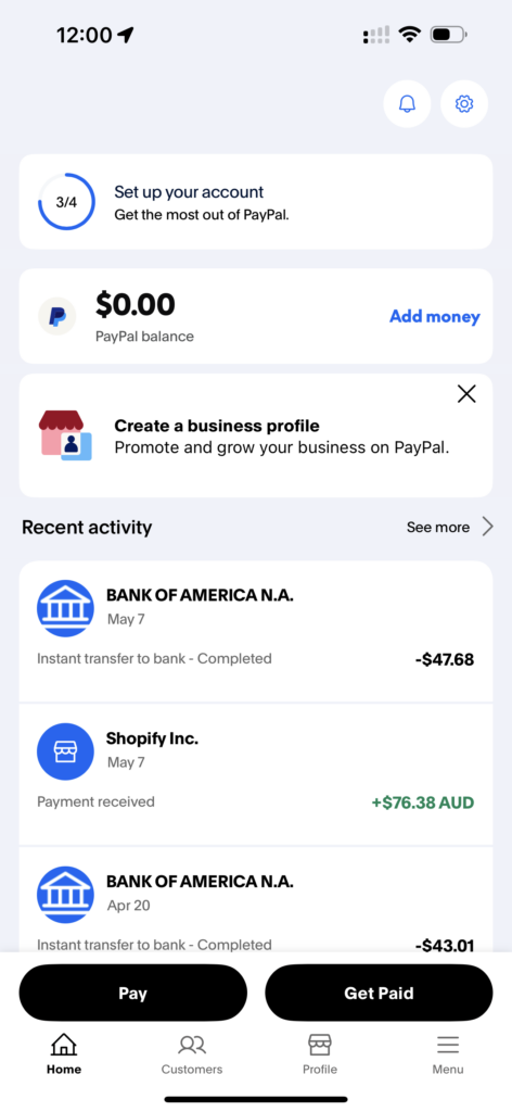 paypal hesabı