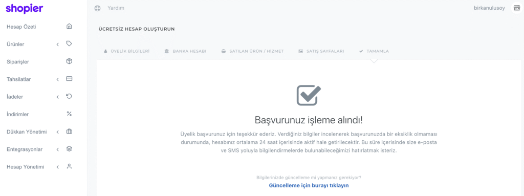 shopier mağazaları