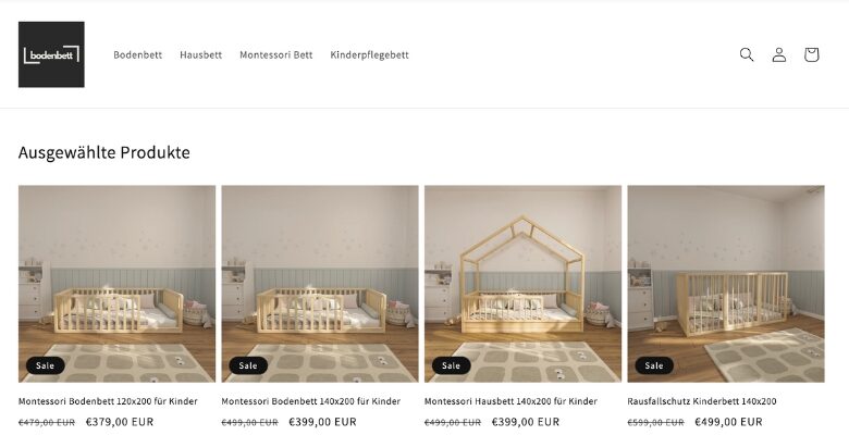 bodenbett çocuk mobilyaları markası